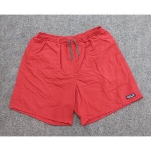 Patagonia Swim Trunks Mens Large Red Pockets Lined‎ Beach travel Surf Shorts